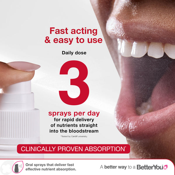 BetterYou Vitamin D3 + K2 Oral Spray