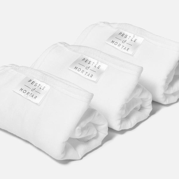 Pestle and Mortar Double Sided Face Cloths