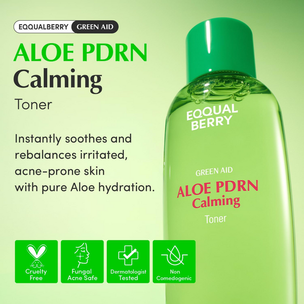 Eqqualberry Green Aid Aloe PDRN Calming Toner 150ml