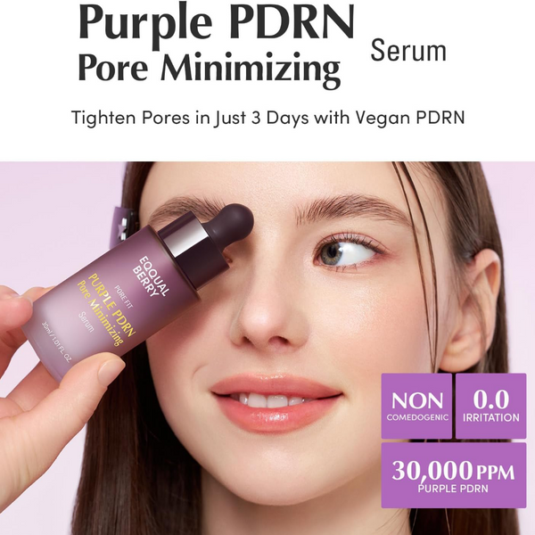 Eqqualberry Pore Fit Purple PDRN Pore Minimising Serum 30ml