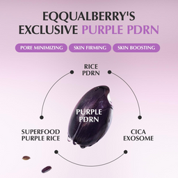 Eqqualberry Pore Fit Purple PDRN Pore Minimising Serum 30ml