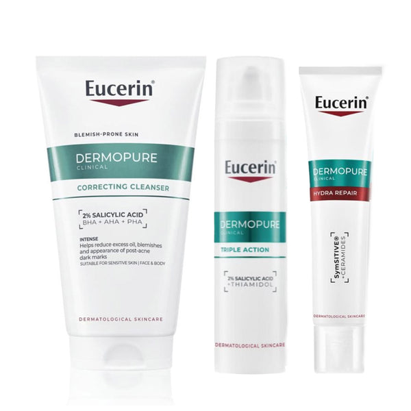 Eucerin DermoPure Clear & Correct Routine Trio