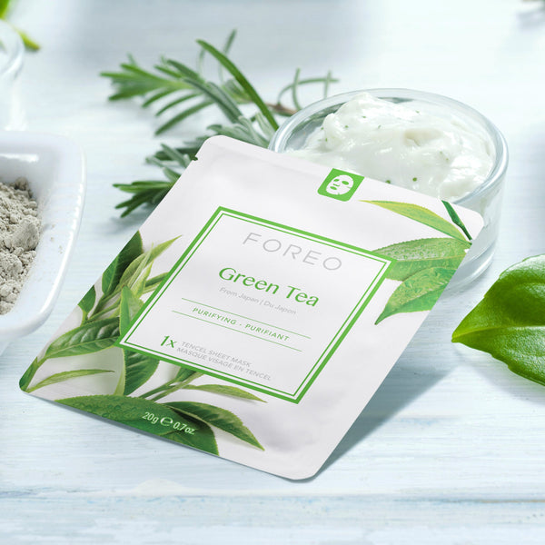 Freebie: FOREO Farm to Face Sheet Mask - Green Tea x3