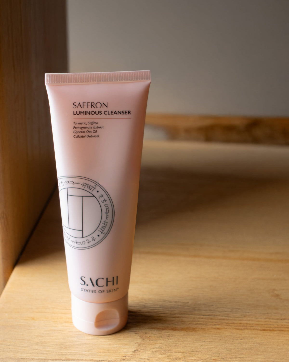 Sachi Skin Saffron Luminous Cleanser 120ml