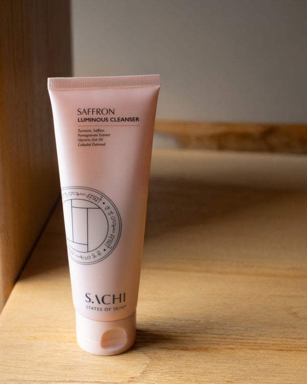 Sachi Skin Saffron Luminous Cleanser 120ml