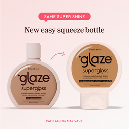 Glaze Supergloss Color Conditioning Hair Gloss Brilliant Bronde For Instant Shine 190ml