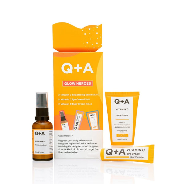 Q+A Glow Heroes Skincare Gift Set