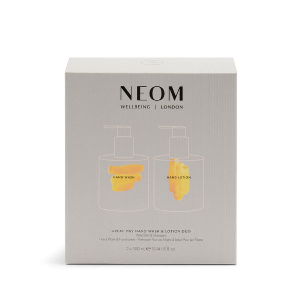 NEOM Great Day Hand Wash & Lotion Duo