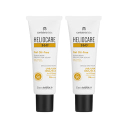 Heliocare 360 Gel Oil-Free SPF 50 Twin Pack