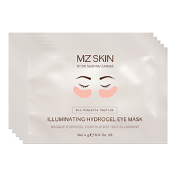 MZ SKIN Bio-Placenta Peptide Illuminating Hydrogel Eye Mask Sachet (5 Pack)