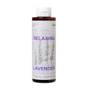 KORRES Relaxing Lavender Shower Gel 250ml bottle