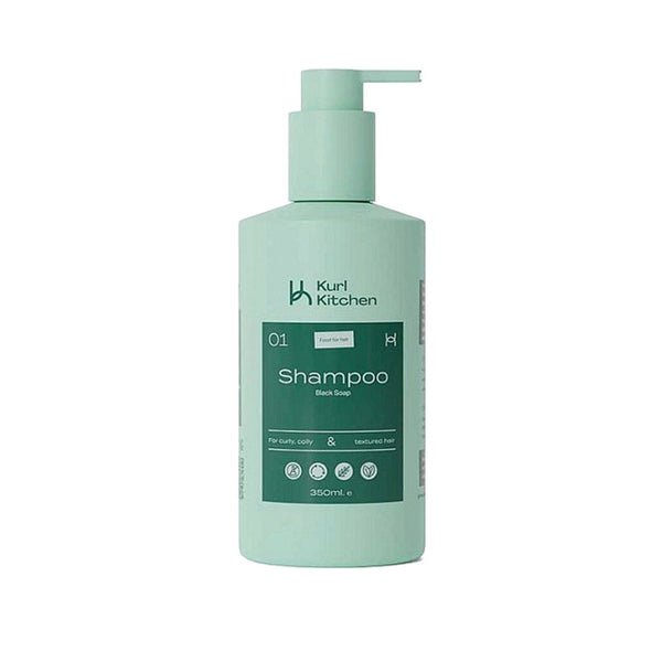 Kurl Kitchen Black Soap Shampoo 350ml