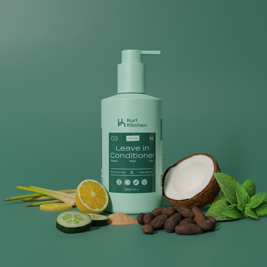 Kurl Kitchen Okra and Baobab Leave-in Conditioner 350ml