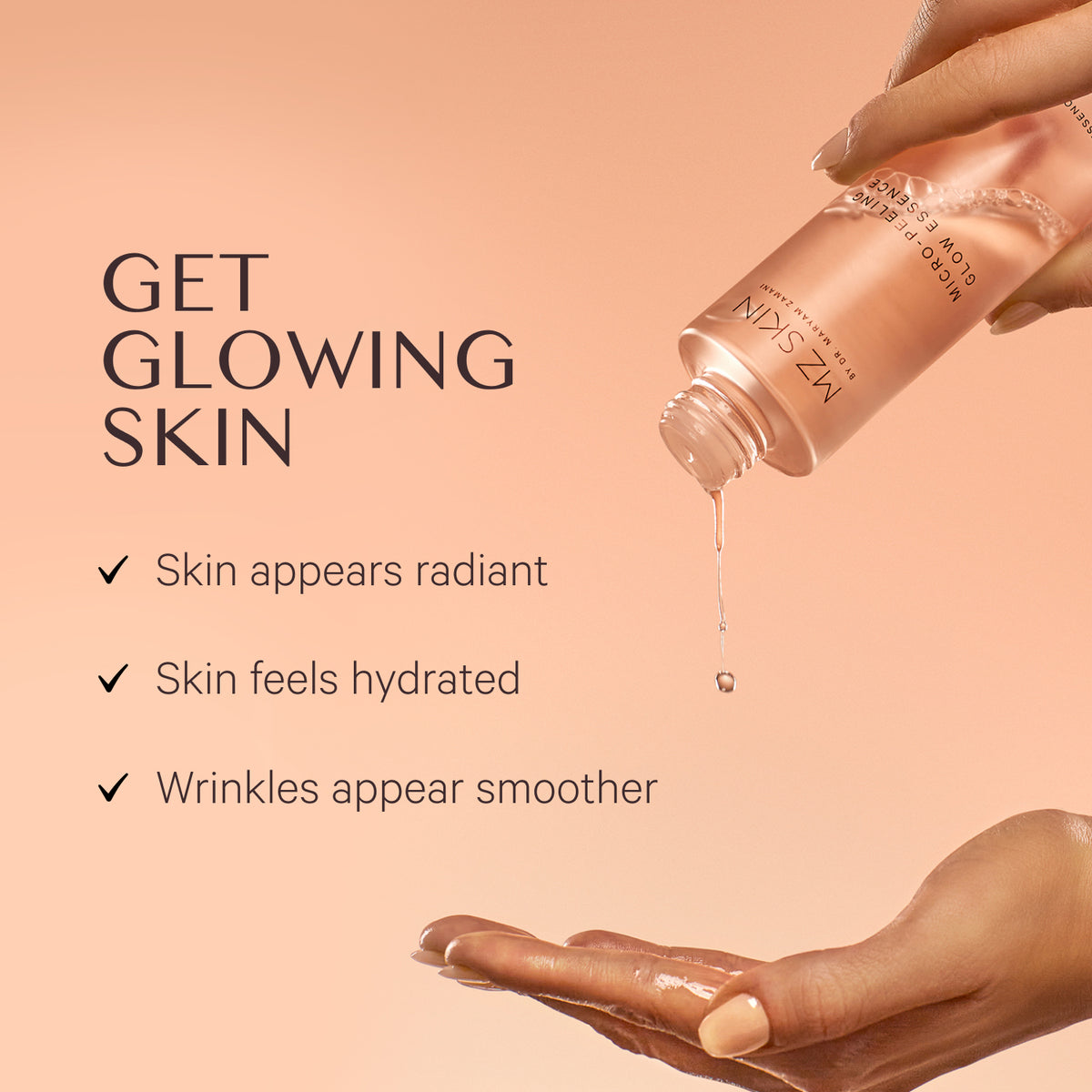 MZ SKIN Micro Peeling Glow Essence