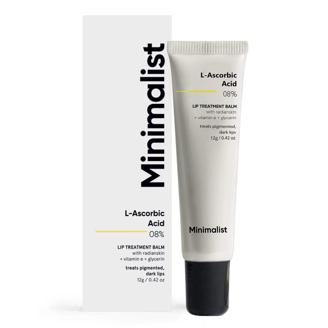 Minimalist L-Ascorbic Acid 8% Lip Treatment Balm | Face the Future