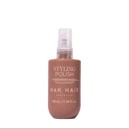 Back label of a hair color product on a white background