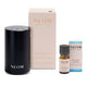 NEOM Wellbeing Pod Mini+ Waterless Essential Oil Diffuser - Black and Real Luxury De-Stress Essential Oil Blend Duo (Worth £92)