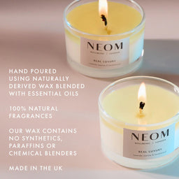 NEOM Real Luxury De-Stress Scented Candle (Travel)