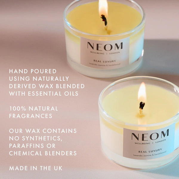 NEOM Real Luxury De-Stress Scented Candle (Travel)