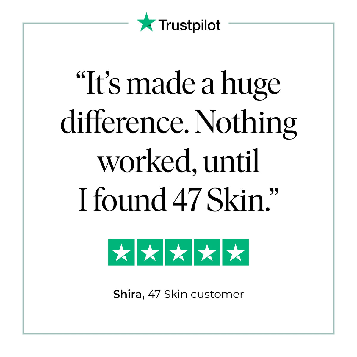 47 Skin Anti-Blemish and Scar Repair Serum 30ml