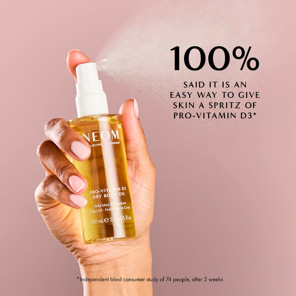 NEOM Pro-Vitamin D3 Dry Body Oil 100ml