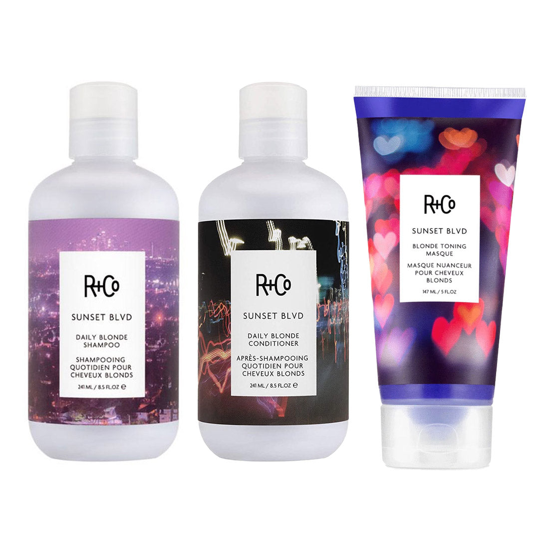R+Co Sunset Blvd Daily Blonde Bundle