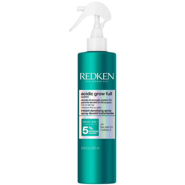 Redken Acidic Grow Full System Instant Densifying Spray for Thin Hair, Strengthens & Thickens 190ml