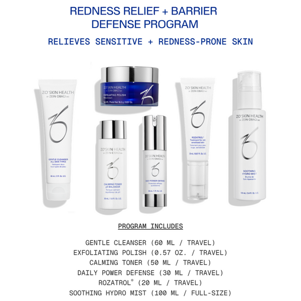 ZO Skin Health Redness Relief & Barrier Defense Program