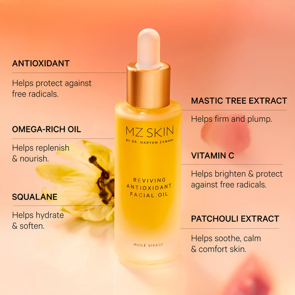 MZ SKIN Reviving Anti-Oxidant Facial Oil 30ml