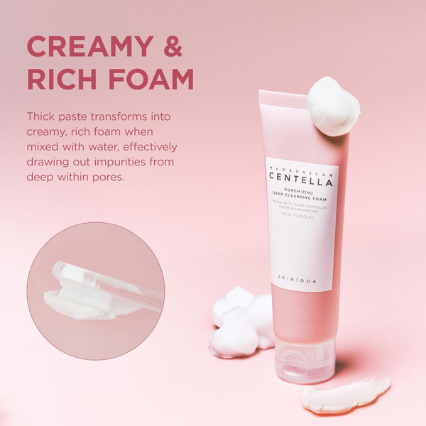 Skin1004 Madagascar Centella Poremizing Deep Cleansing Foam 125ml