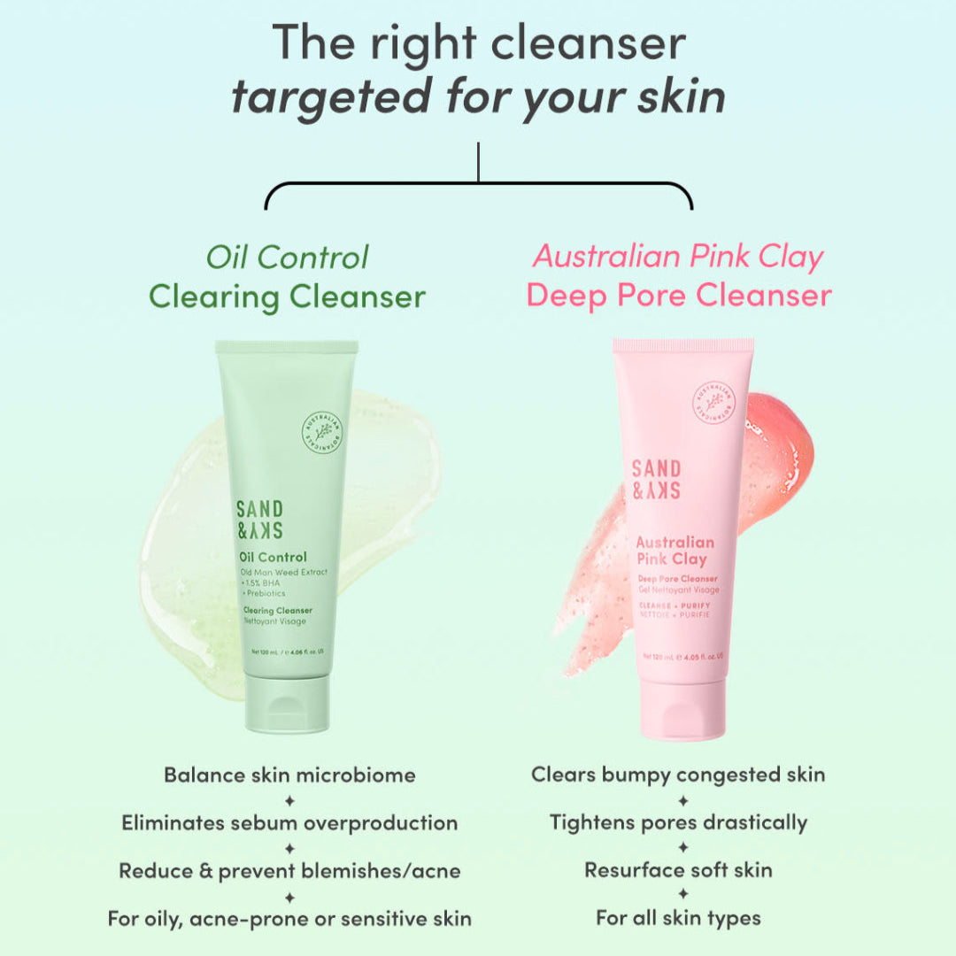 Sand & Sky Clearing Cleanser 120ml