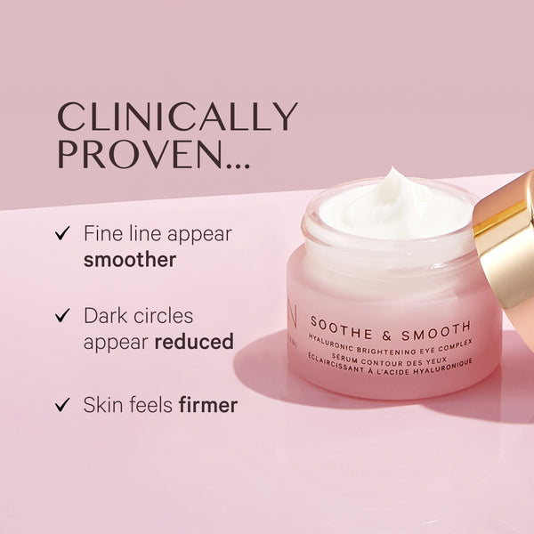 MZ SKIN Soothe & Smooth Hyaluronic Brightening Eye Complex 14ml