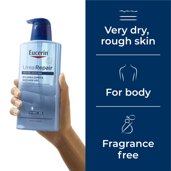 Eucerin UreaRepair Plus 5% Urea Replenishing Shower Gel 400ml
