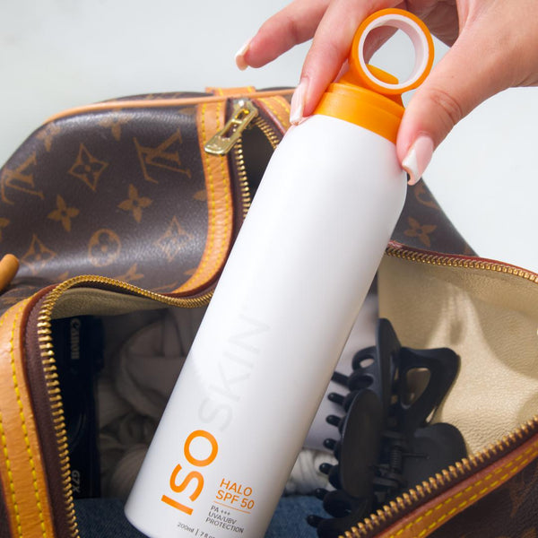 ISOSKIN Halo Spray Sunscreen SPF50 - PA+++ UVA/UVB Protection