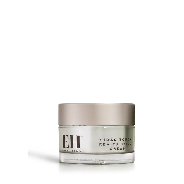 Emma Hardie Midas Touch Revitalising Cream jar. 