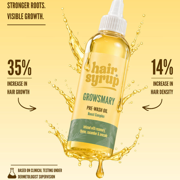 Hair Syrup Grows-Mary Scalp Activating Pre-Wash Oil Treatment 100ml