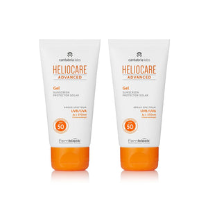 Heliocare SPF 50 Gel Twin Pack tubes