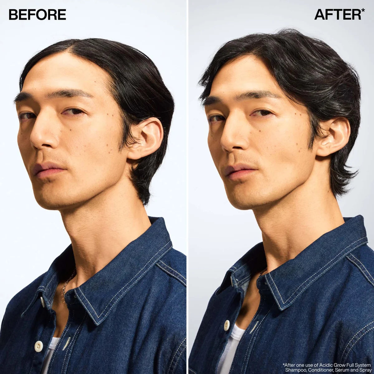 Redken Acidic Grow Full System Densifying Shampoo for Thin Hair, Strengthens & Thickens 300ml