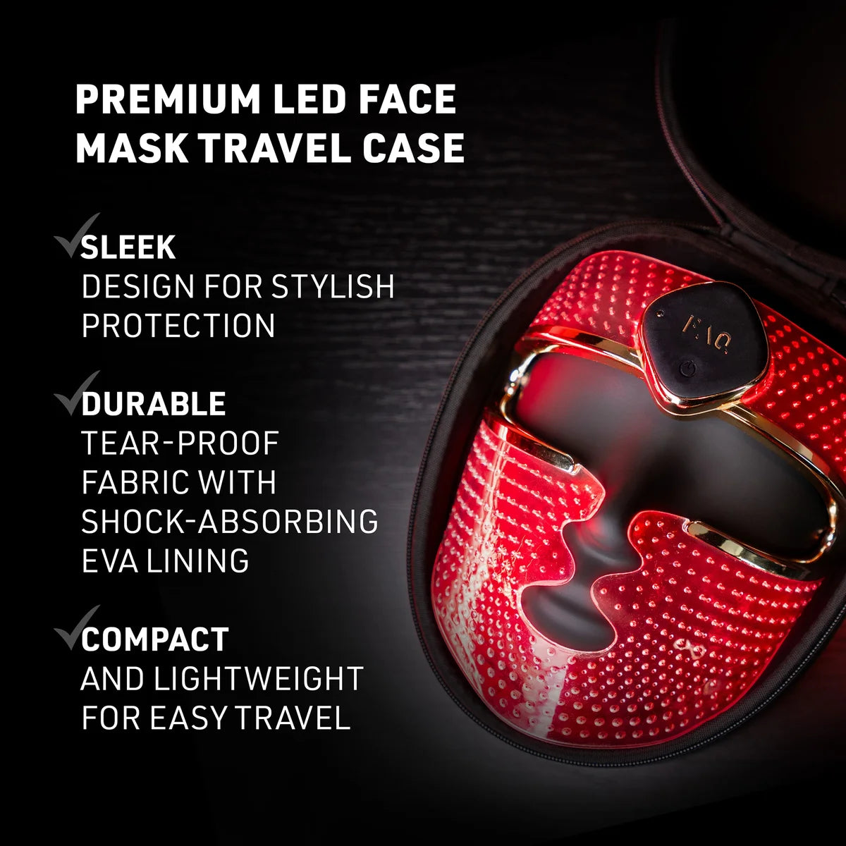 FOREO FAQ LED Face Mask Travel Case