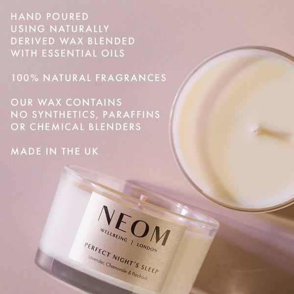 NEOM Wellbeing Candle Trio