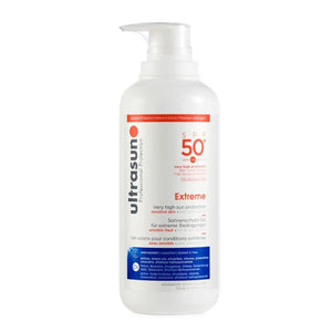 White Ultrasun Extreme Sunscreen SPF 50+ 400ml bottle
