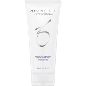 White ZO Skin Health Hydrating Cleanser tube
