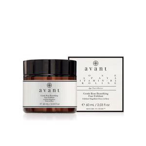 Avant Skincare Gentle Rose Beautifying Face Exfoliant and contents