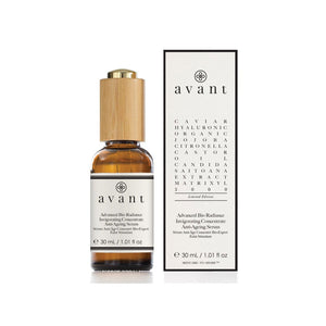 Avant Skincare LIMITED EDITION Advanced Bio Radiance Invigorating Concentrate Serum (Anti-Ageing) and packaging 