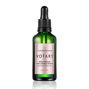 Green VOTARY Brightening Hyaluronic Serum - Narcissus and AHAs bottle