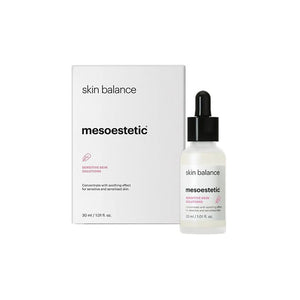 mesoestetic Skin Balance vial and packaing