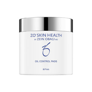 White ZO Skin Health Oil Control Pads tub