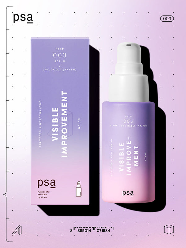 PSA VISIBLE IMPROVEMENT Peptides & Niacinamide Serum