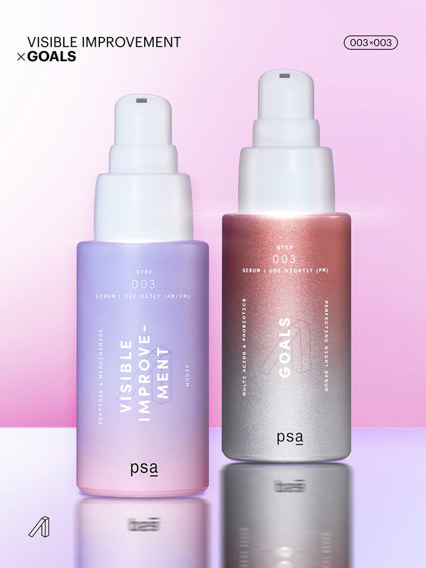 two bottles of PSA 