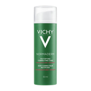 Green Vichy Normaderm Skin Corrector 1.5% Salicylic Acid Daily Moisturiser For Blemish-Prone Skin 50ml tube